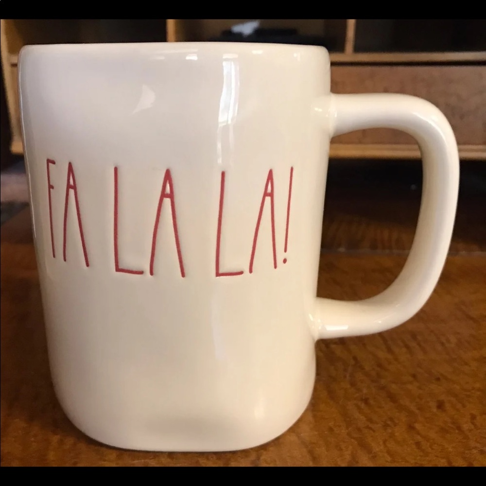 Rae Dunn Fa La la Mug